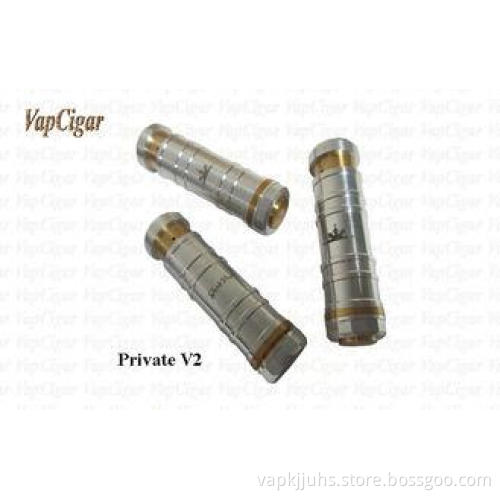 Private V2 Pipe Mechanical Mod E Cig Electronic Pipe Cigare